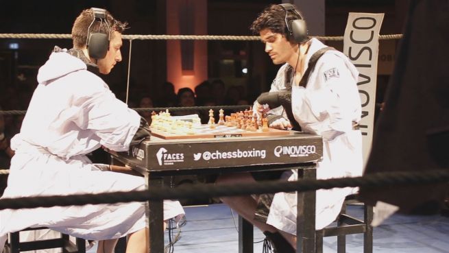 go to Hauen mit Köpfchen: Chess-Boxing-Fight Night in Berlin
