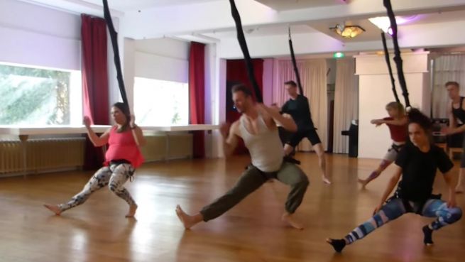 go to Bungee workout