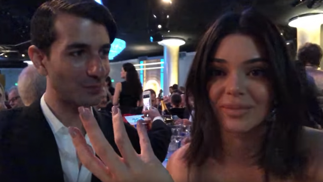 go to Kendall Jenner Shares the Scenes of the 2018 Golden Globes